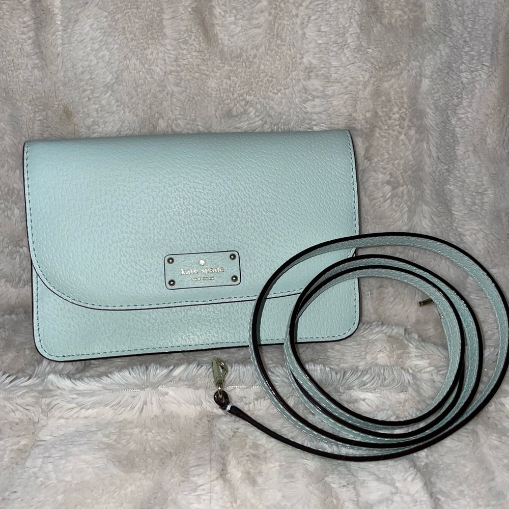 Kate Spade Crossbody/Clutch in mint green